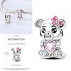 Charms Plata De Ley 925 Devil's Eye Infinity Eternal Symbol Dragonfly Positioning Buckle Charms Fit Women DIY Jewelry