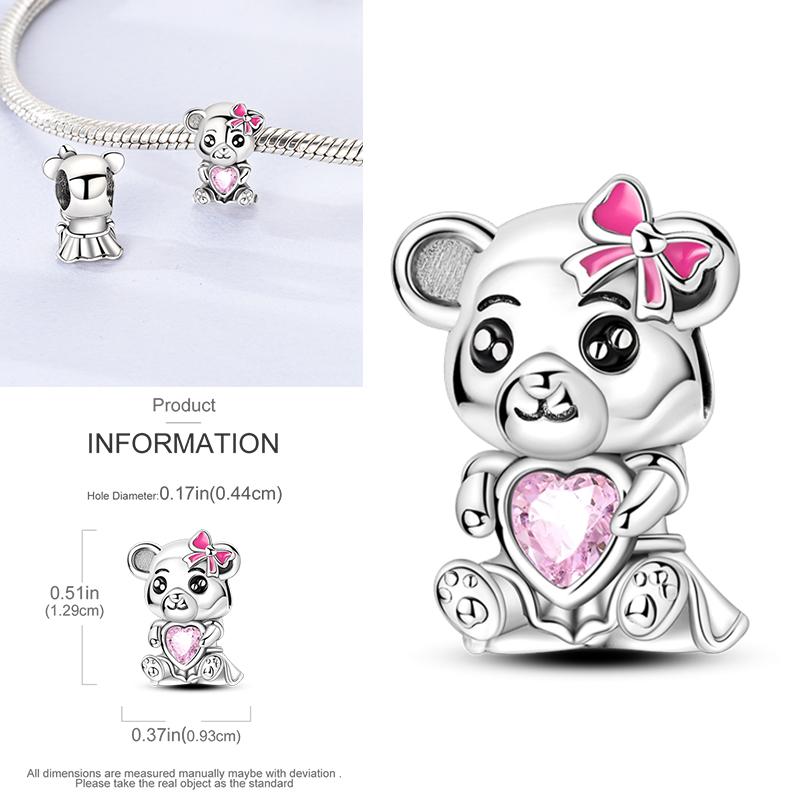 Charms Plata De Ley 925 Devil's Eye Infinity Eternal Symbol Dragonfly Positioning Buckle Charms Fit Women DIY Jewelry