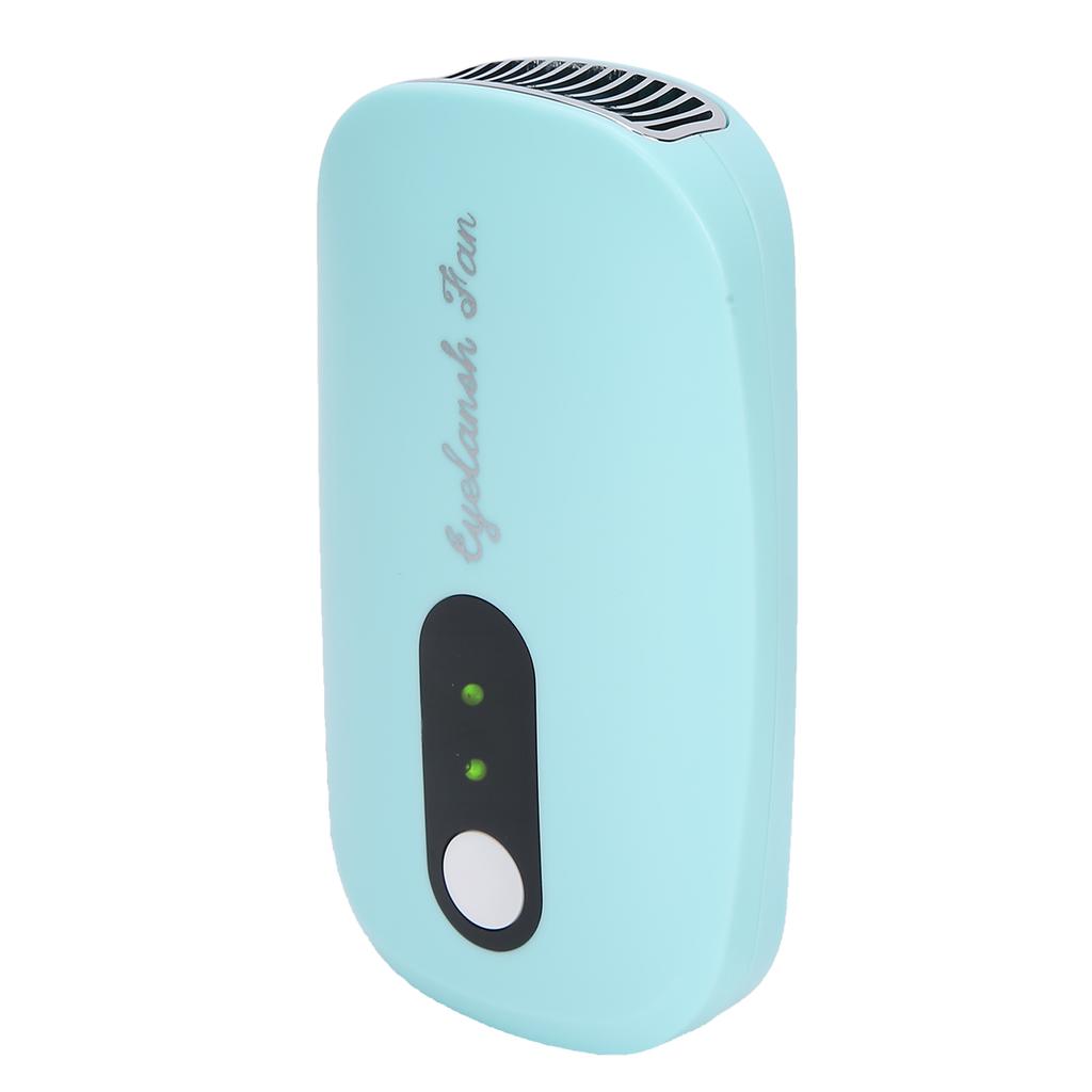 Eyelash Mini Blow Dryer Fan USB Rechargeable Grafting Eyelashes Extension Glue Dryer FanBlue