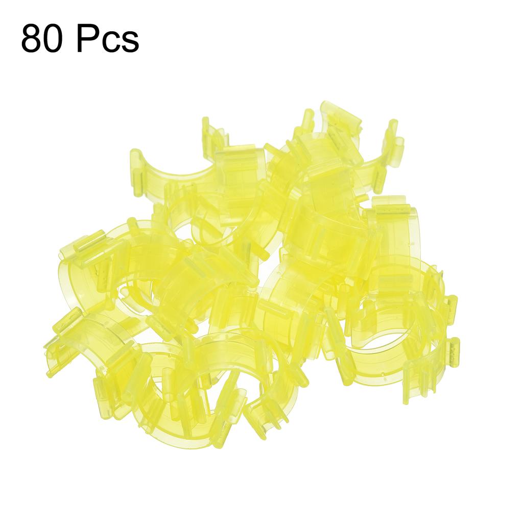 50/80pcs Sewing Bobbin Small Clips Plastic Thread Clamps Spools Organizers for Prevent Thread Tails from Unwinding Spool Savers