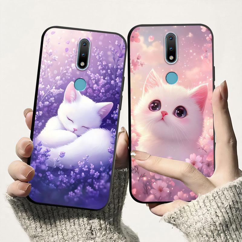 Protector For Nokia 2.4 1.4 3.4 5.3 5.4 6.2 Case Shockproof Soft Silicone For Nokia 7.2 6.3 8.3 5G Back Cover TPU Phone Case