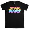 STAR WARS Unisex Adult Rainbow Logo T-Shirt