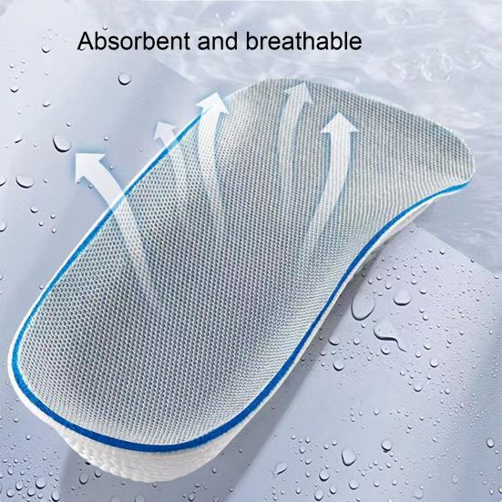 2 Pairs 1.5/2.5/3.5CM Height Increasing Insole Shoe Heel Lift Insert Height Elevator Invisible Men Women Arch Support Inner Sole Orthopedic