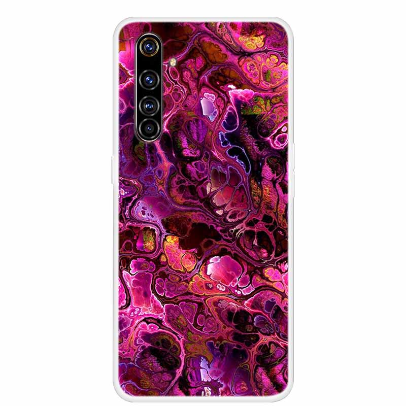 Для Realme X50 Pro 5G Чехлы X50 5G Мраморные Прозрачные Мягкие Силиконовые Задние Чехлы для OPPO Realme X50 Pro 5G Чехлы для Телефона Coque 6.44 дюйма