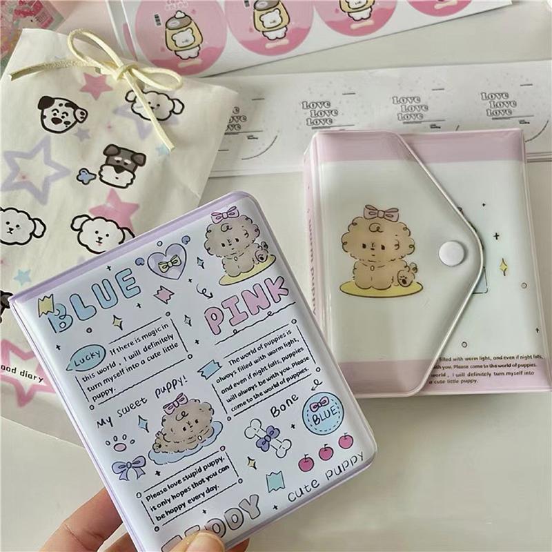 1Pc Kpop Photo Album For Photograph Gift Ins Cute Graffiti Photocard Holder Idol Collect Book 3 Inch Envelope Package