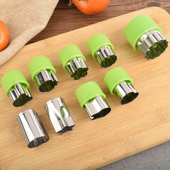 1 Set Embossing Mold Creative Shape Food Grade Smooth Edge Rustproof