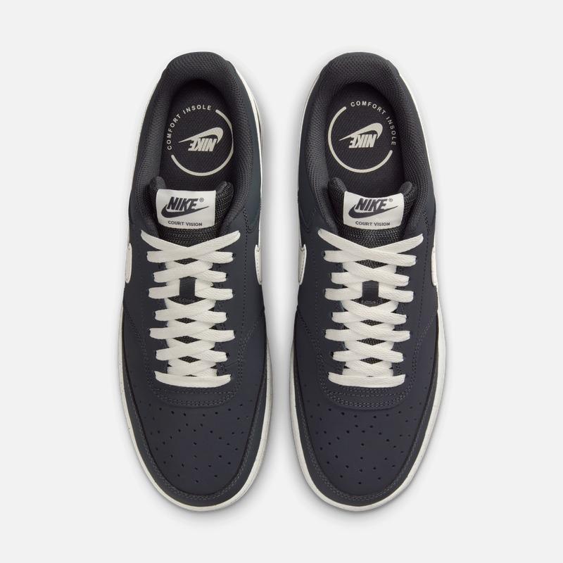 Nike Мужские дышащие плоские кроссовки для бега кеды - NIKE COURT VISION LOW HV8139
