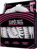 Genuine Ernie Ball 6045 Guitar Coiled Cable, 30 Feet, White, 9.14m