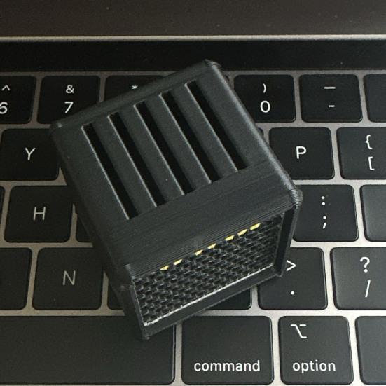 Yousheng Guitar Picks Holder Box Amplifier Speaker Style Guitar Pick Display Holder 3D Printed Guitar Pick Storage Box for Guitar Bass Ukulele