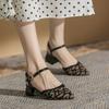 New Bag Head Sandals Women's Versatile Word with Gentle Shoes Outer Wear Single Shoes