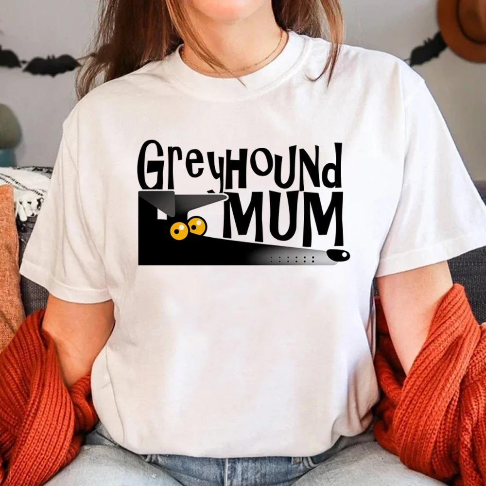 Greyhound Tee Women Anime Y2K Tee Girl 2000s Clothes