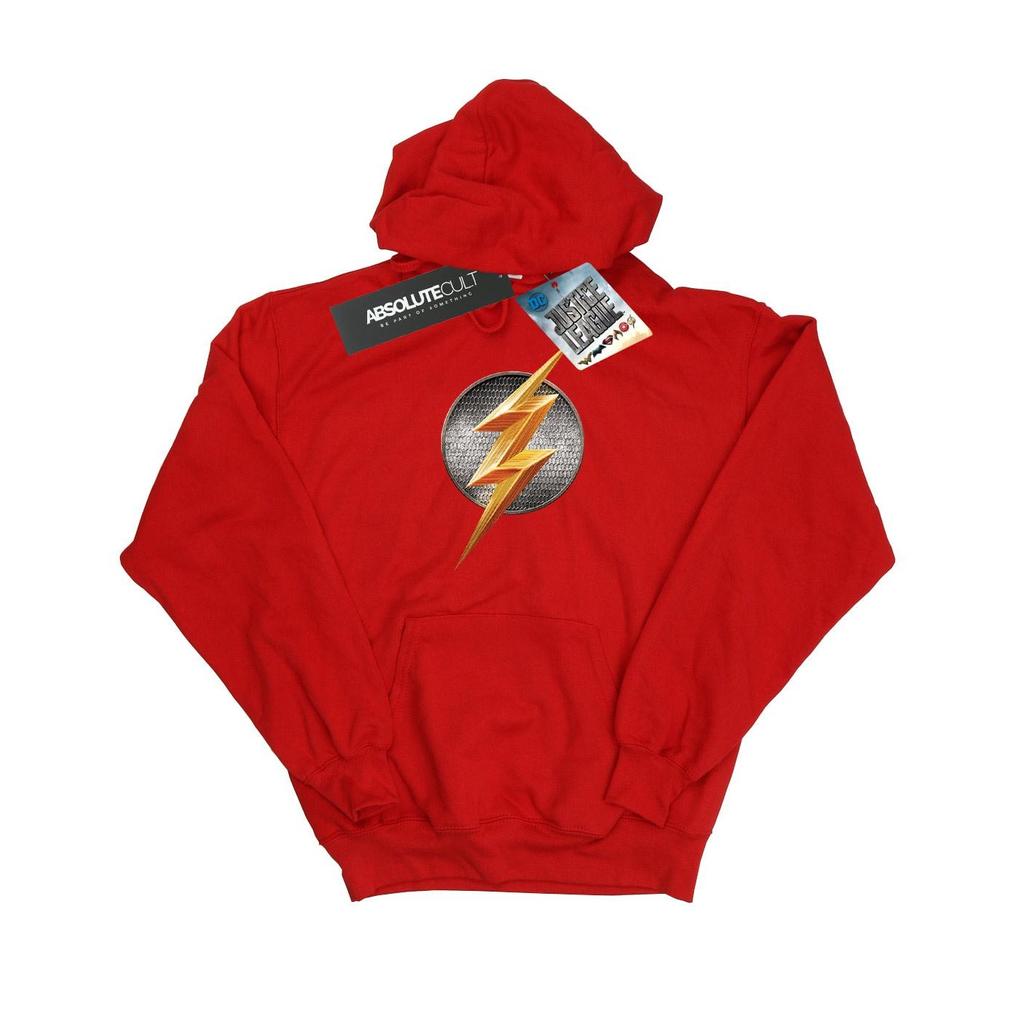 DC Comics Girls Justice League Movie Flash Emblem Hoodie