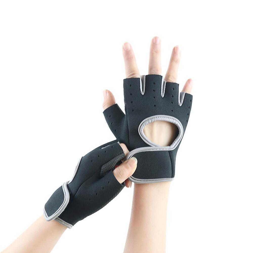 1 пара мужских перчаток для фитнеса, тренировок с полупальцами, Нескользящие дышащие перчатки для запястья, бодибилдинг, тяжелая атлетика, спорт