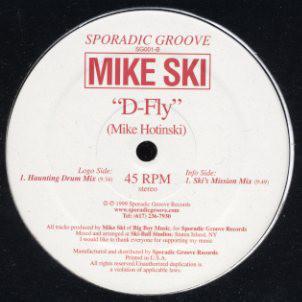 12-дюймовая пластинка MIKE SKI - D-Fly SG001 Sporadic Groove 1999 US Dance & Electronica Б/У