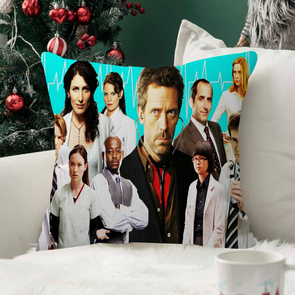 TV Show House MD Cushion Cover Decorative Pillow Sofa Home Decor Case Pillow Cases