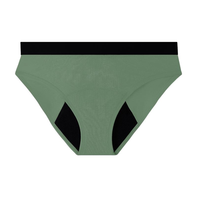 2026 Women's Period Panties Breathable Cotton Physiological Pants Brief 4-Layer Leak-Proof Low-Rise Menstrual Panties