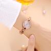 Retro Women's Square Alloy Waterproof Bracelet Watch