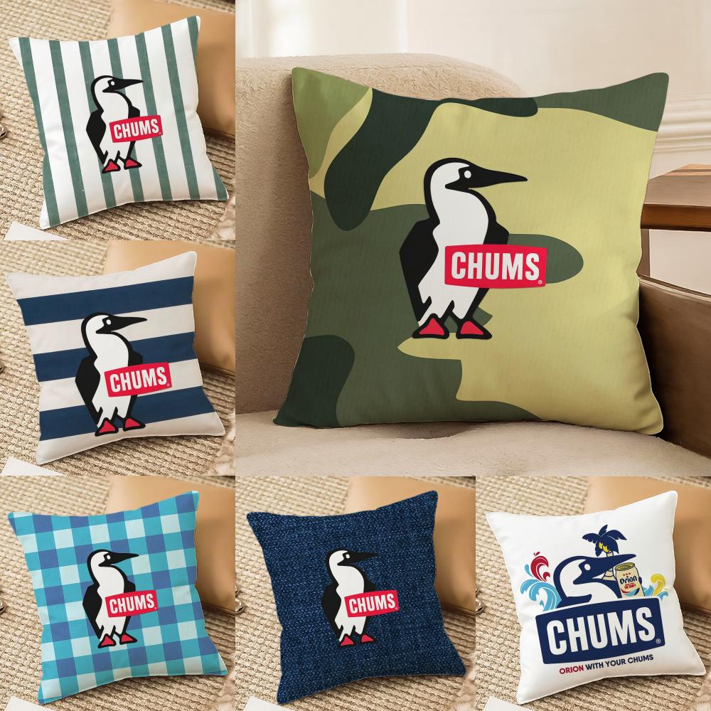 HOT C-Chums Pillow Case Silky Elegant Comfort Sofa Bed Invisible Zipper