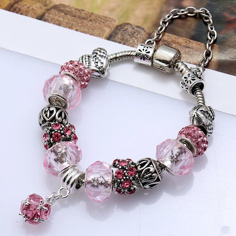 Ethnic Crystal Bracelet Style Diy Beaded Jewelry Fashion Gift Ornaments Women