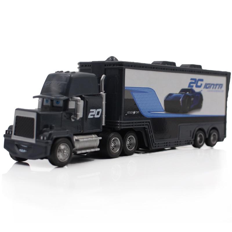 Pixar Тачки Детская игрушечная модель автомобиля Kesun Storm Дядя Мак грузовик из сплава