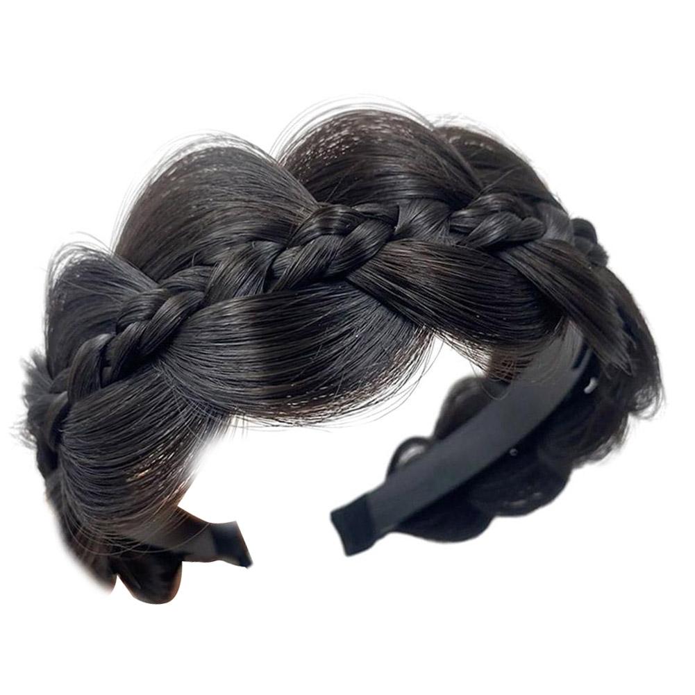 Braids Hairbands Headband Elegant For Women Head Hoop