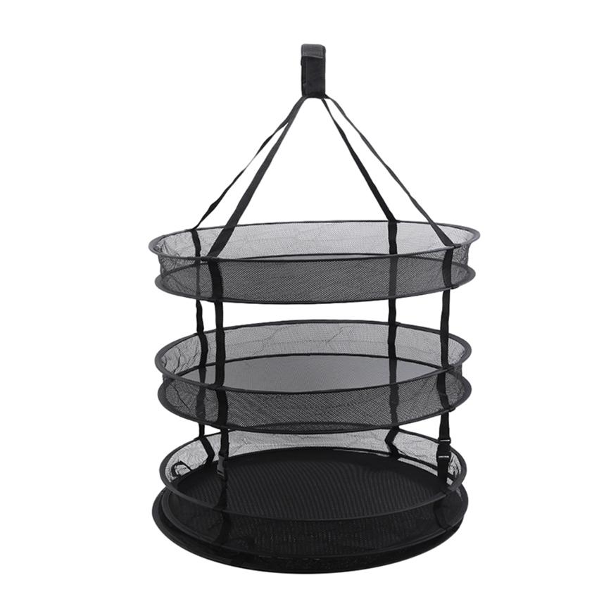 Heavy Duty Hanging Dryer Basket Herb Drying Rack For Flowers Portable Hanging Rack 1PC
