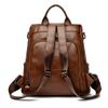 Женский рюкзак большой емкости, мягкая кожаная сумка через плечо, школьный рюкзак для школьников, дорожный рюкзак