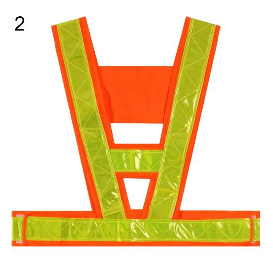 Регулируемый светоотражающий жилет с высокой видимостью, куртка с ремнями для работы на открытом воздухе