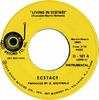 7-дюймовая пластинка ECSTACY - Living In Ecstacy / Ecstacy's Theme D181 Disco Record Co 1975 США Soul/Funk Б/у