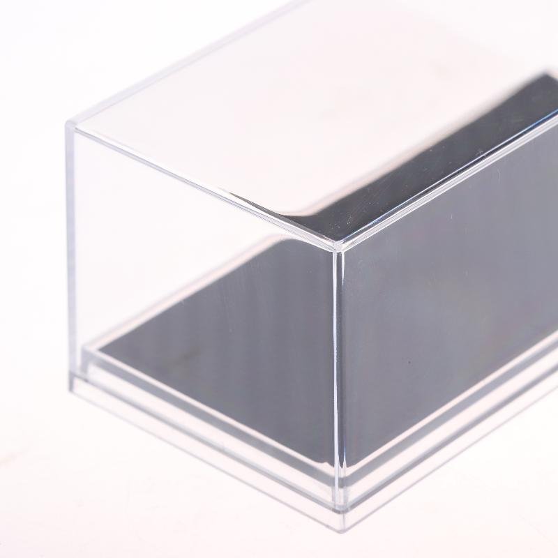 1 шт. Прозрачная акриловая коробка для хранения Практичная витрина для литых моделей автомобилей 1/64 Сделай сам Пылезащитная подставка для дисплея Игрушка