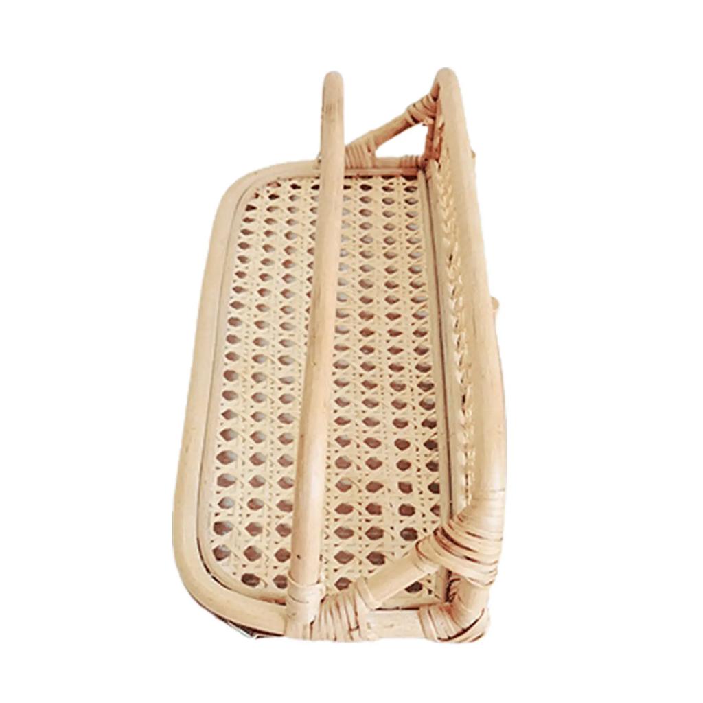 Настенная вешалка из ротанга, ящик для хранения детской одежды, вешалка для пальто, украшение комнаты, предметы первой необходимости для дома, защищающие от краж