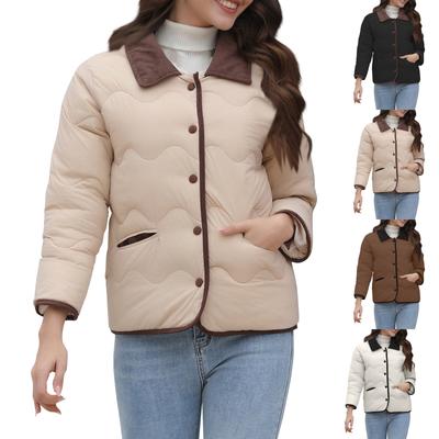 Женская модная повседневная хлопковая куртка