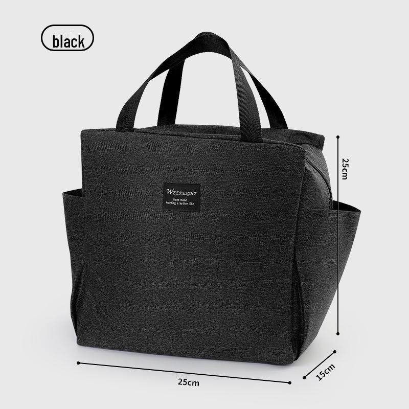 Утолщенная портативная сумка для ланча - изолированный и увеличенный мешок для льда