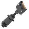 12 V Trailer Light Converter For Australian 7 way Round Female Plug to US 7 way Male Plug on Caravan and Trailer