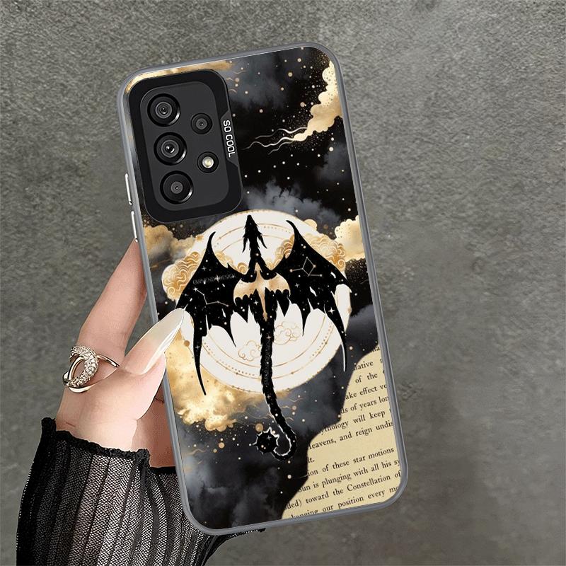 F-Fourth W-Wing Dragon Shockproof Phone Case for Samsung A17 A16 A15 A14 A37 A57 A36 A56 A26 A35 A55 A25 A34 A54 A24 A13 A23 A33
