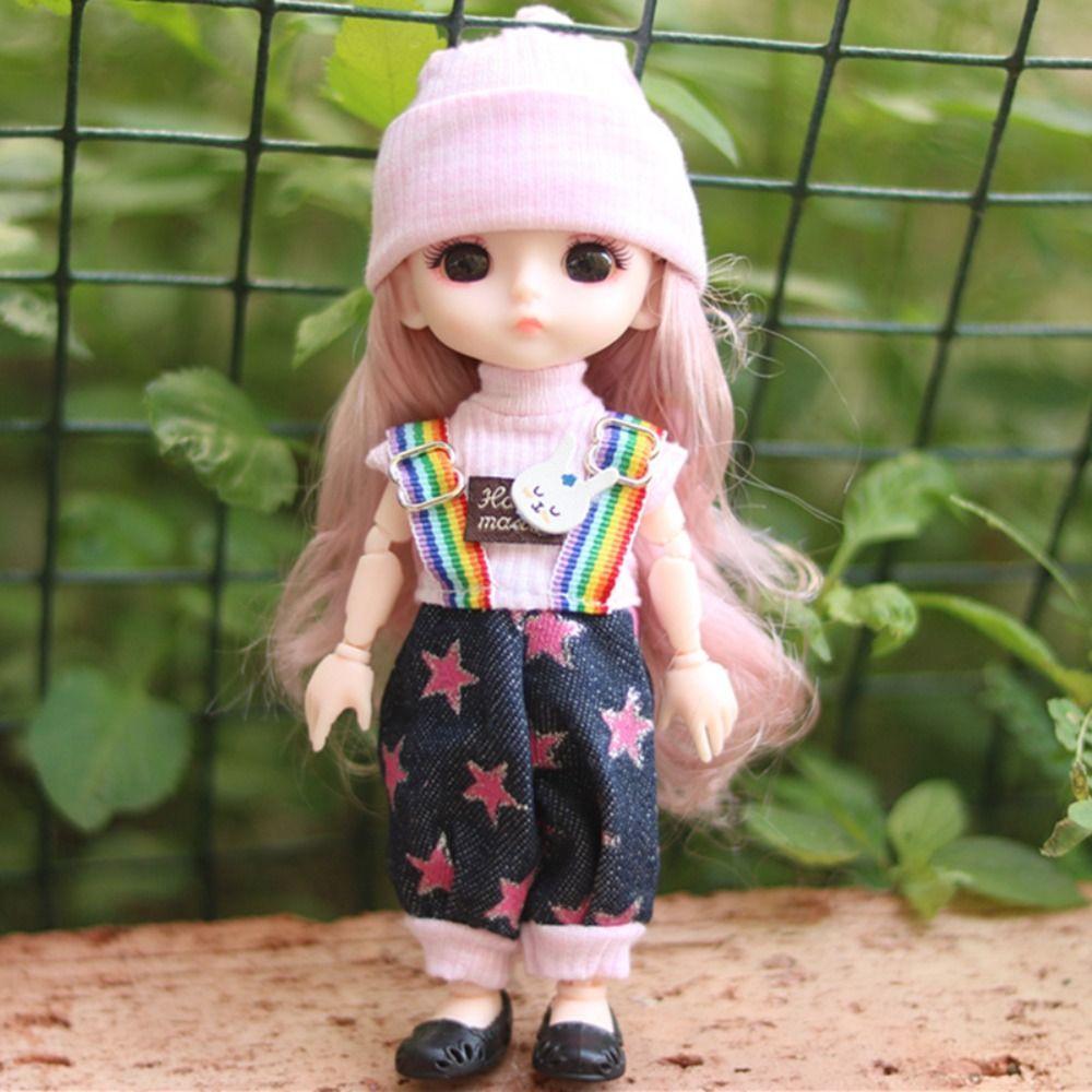 13 Подвижных Суставов Мини Кукла Девочка с Одеждой с Одеждой Подвижные Суставы Мини Кукла Девочка Детские Игрушки