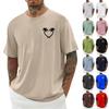 Men's Hawaii Printed T-Shirt Men's Loose Casual Short Sleeve Top