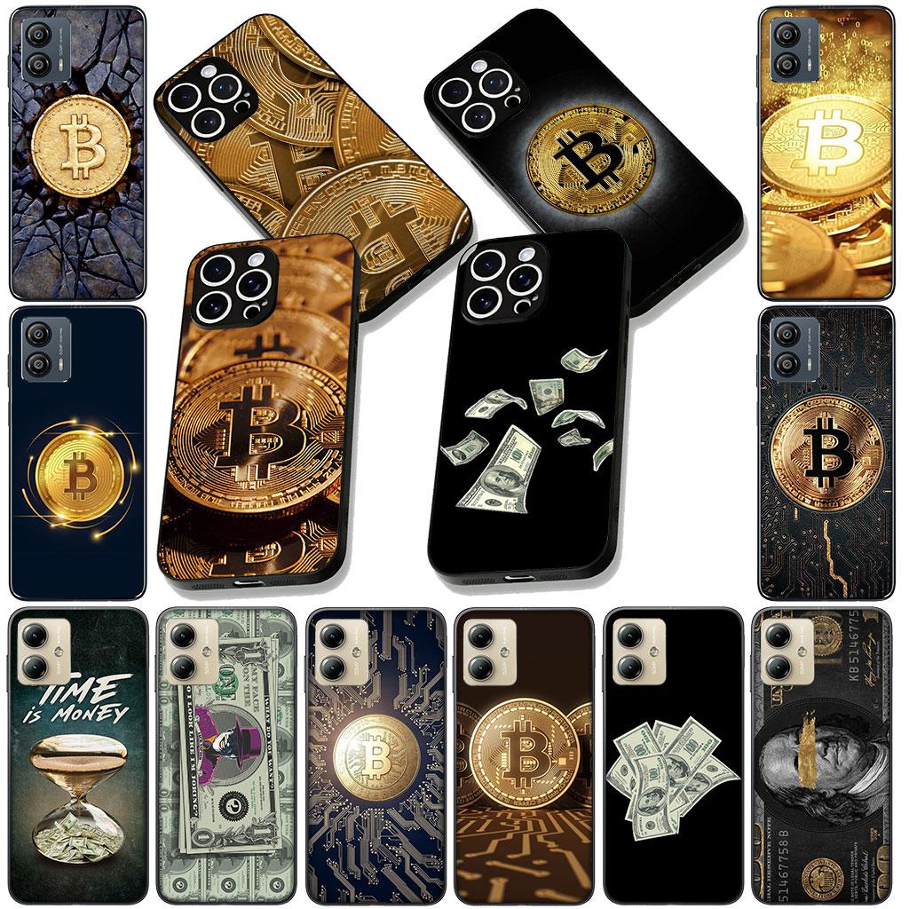 Чехол для Apple iPhone 13 12 Mini XS 11 Pro Max 7 8 Plus + XR SE 2022 2020 SE3 Чехол для телефона Биткоин BTC Деньги 100 Долларов