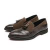 Leather Loafer Shoes For Man Genuine Leather Big Size Shoes High Quality Designer Formal Shoes Casual Shoes Business