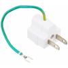 Buffalo BUFFALO 3 Pin 2 Pin Conversion Adapter White BSTAPA01WH