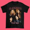 Тур Slaughter And Firehouse Band 1991 Хлопковая Унисекс Футболка Все Размеры Черная BL002 Унисекс Футболка