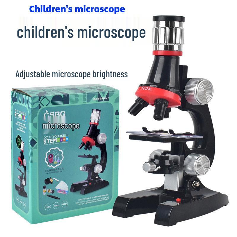HD Biological Microscope for Kids – Educational Science Toy with High Magnification for Students