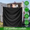 Car Sunshade Door Privacy Curtains Cover With Hooks For Camper Van Outdoor Shower Curtain Pure Cloth Sun Visor Blinds Cover