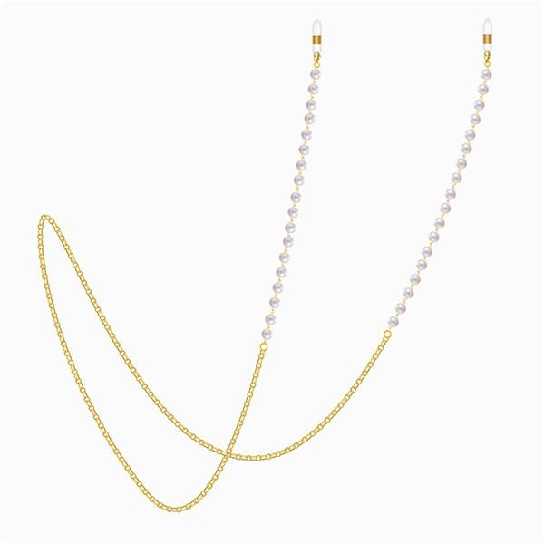 Imitation Pearl Glasses Chain Mask Lanyard Sunglasses Chain Mask Hanging Rope