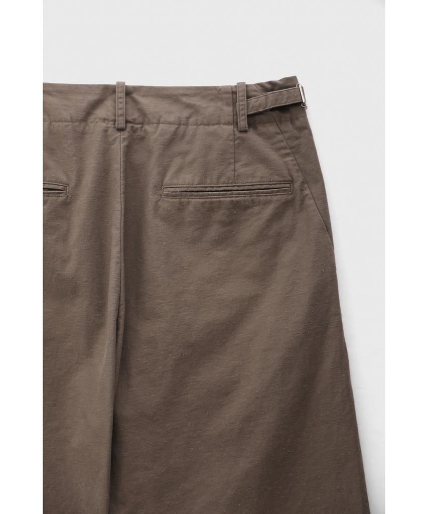 YOUTH Washed Wide Chino Pants - Moss