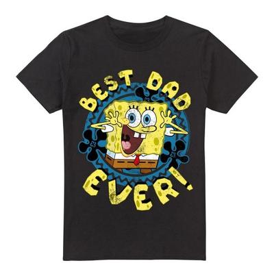 Футболка SpongeBob SquarePants Mens Best Dad Ever ко Дню отца
