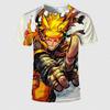Anime Naruto Men's T-shirt Immortal Naroto 3D Print Short Sleeve Men Women T-shirt Clothing Fashion Boys Short Sleeve Streetwear