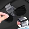 wsdz2 Alloy Car Sun Visor Sunglasses Holder Ticket Card Clip For Porsche Cayenne Panamera Macan 911 718 Taycan Boxster Pajun Cayman