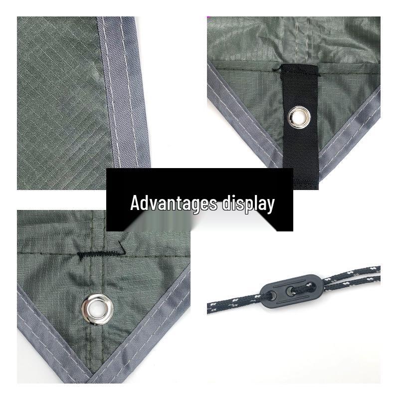 Keith Rhombic Canopy: Multifunctional Waterproof Hammock Sunshade & Outdoor Camping Ground Mat