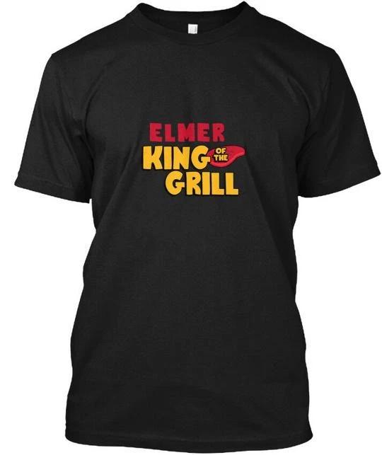Футболка Elmer King Of The Grill Сделано в США Размеры от S до 5XL